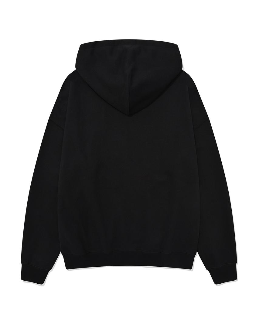 C Logo Hoodie Black