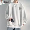 TUCANO Men's Waffle Knit Long Sleeve Round Neck Sweatshirt