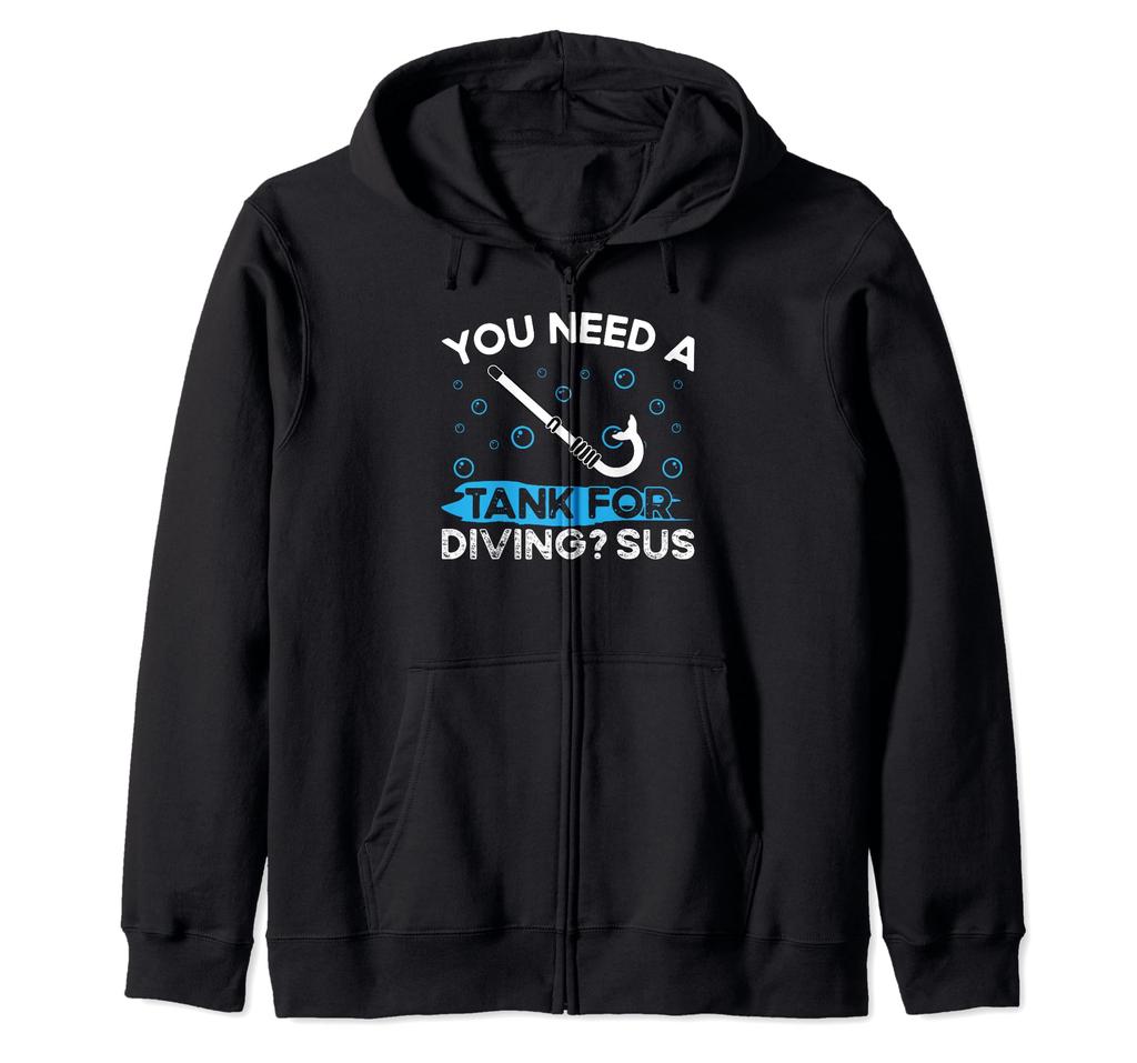 Men's Freediving Wetsuit with SUS Apnea Tank and Zip Hoodie