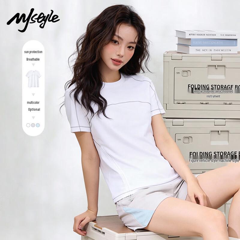 MJ STYLE Short Sleeve T-Shirt L