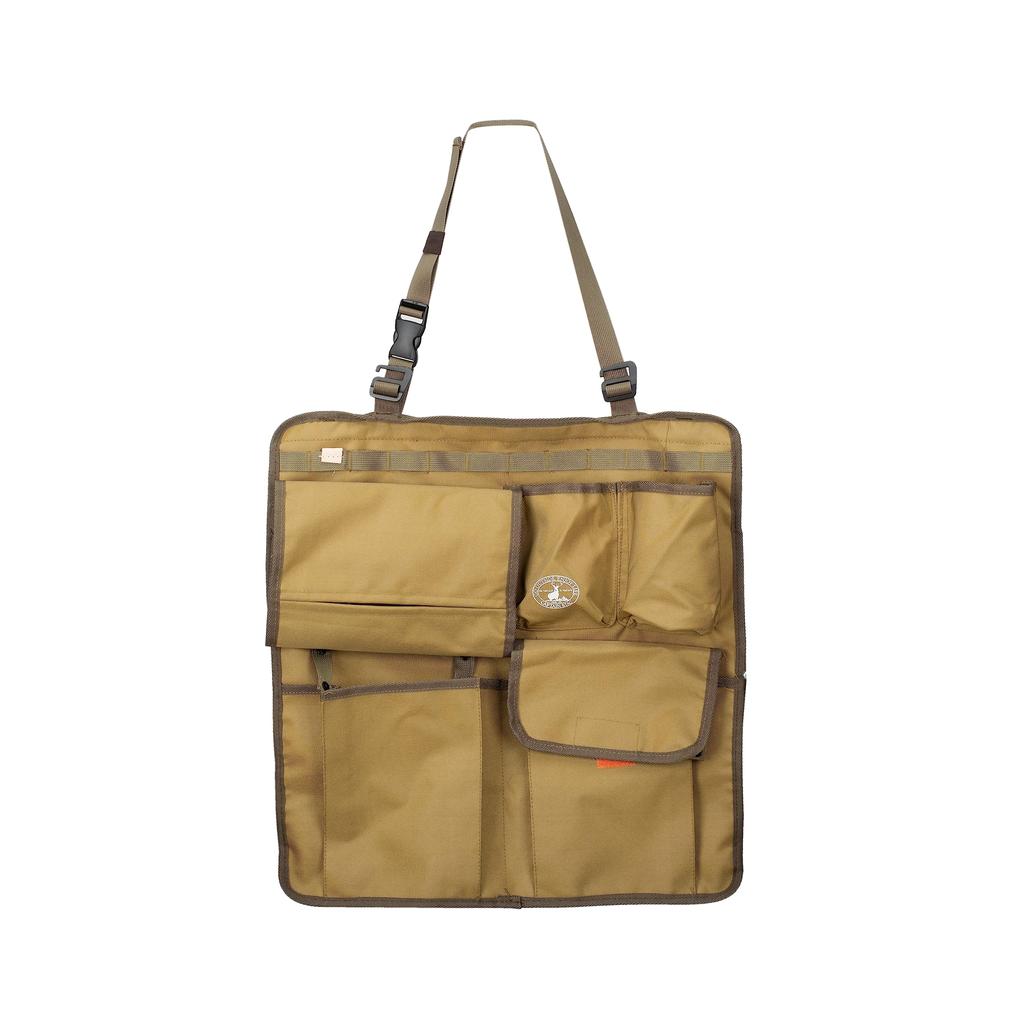 CAPTAIN STAG Potřeby do auta Venkovní židle Kapsa Sedák Zadní Kapsa Kapesní Sedák Sedák Kapsa Khaki Beyond Storage & UP-1065