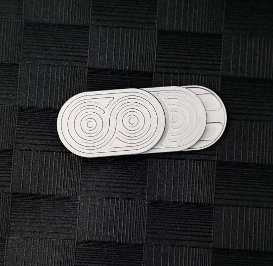 Seashell Magnetic Push Slider Stress Relief Toy Fidget Slider Anti Stress EDC Top Spinning Poker Toys Magnetic Fidget Toys