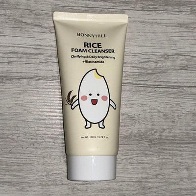 Rice Niacinamide Cleanser 170 ml, Feuchtigkeitsspendend, Kbeauty, Koreanische Kosmetik, Probe