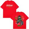 Summer Feid Ferxxo 2026 Tour Printed TShirt Unisex Hip Hop Short Sleeve Casual Loose Cotton Gothic Punk Top Tshirt
