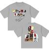 Rapper Bruno Mars The Romantic Tour 2026 Merch T Shirts Men's Vintage Fashion Oversized Cotton T-shirt Gothic Clothing Tee Shirt