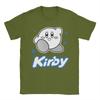 Herren T-Shirt Kirbys Blaue Sterne Hipster 100% Baumwolle T-Shirts Kurzarm T-Shirts Rundhals Kleidung Bedruckt