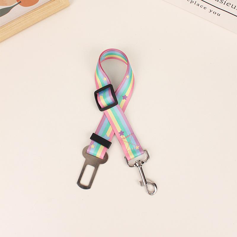 Pet dog safety leash car pet leash car seat belt car leash