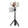 Lightweight Portable Mini Tripod Extendable Tripod Stand Handle Grip with 4 Levels of Adjustable Height for Phone
