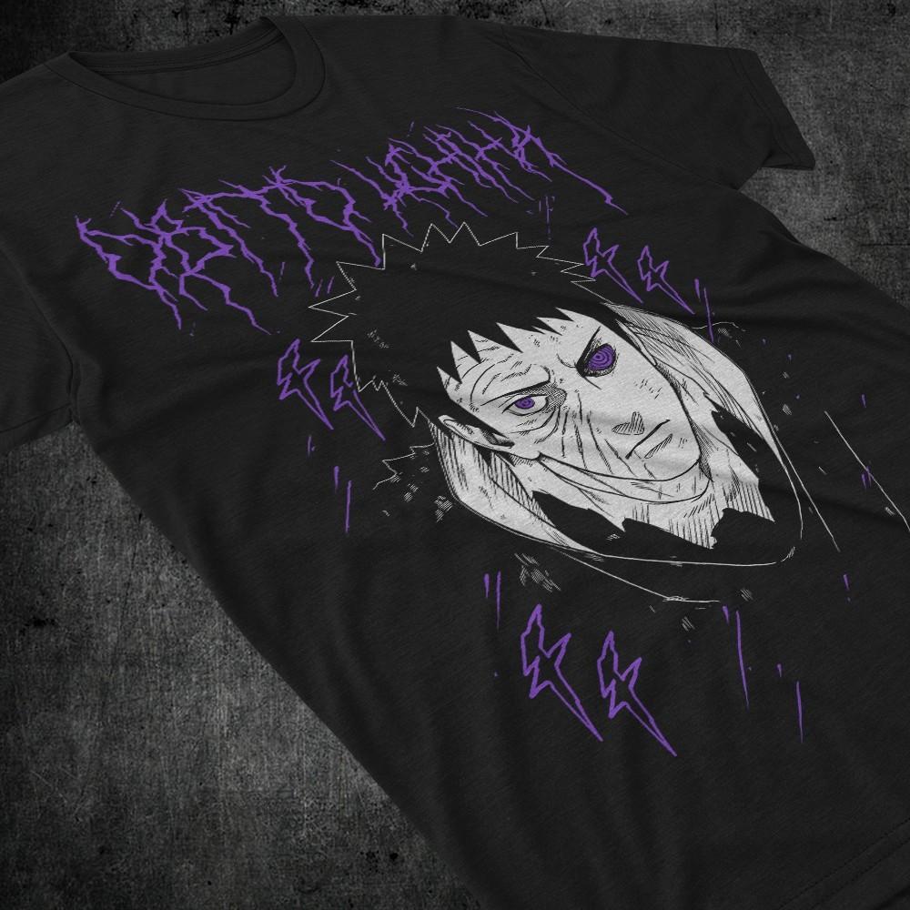 

Футболка Обито Учиха Тоби Акацуки Наруто Японское аниме Черная футболка Все размеры 4XL