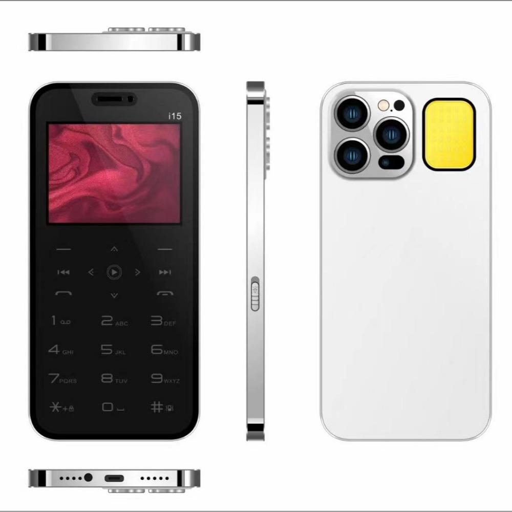 

Мобильный телефон с функциональной кнопкой I15, многоязычный 3.0 горизонтальный экран синий