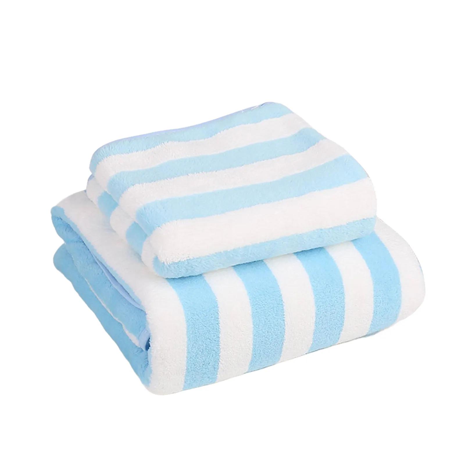 

Коралловое флисовое банное пляжное полотенце для спортзала, спорта, путешествий, йоги, плавания, быстросохнущие полотенца синий