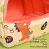 Cotton Velvet Hamster House Soft Small Pet Home New Squirrel Bed  For Hedgehog Mouse Etc