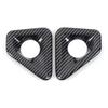 Carbon Fiber Rear Door Speaker Frame Cover Trim 2pcs For Toyota Crown -2024