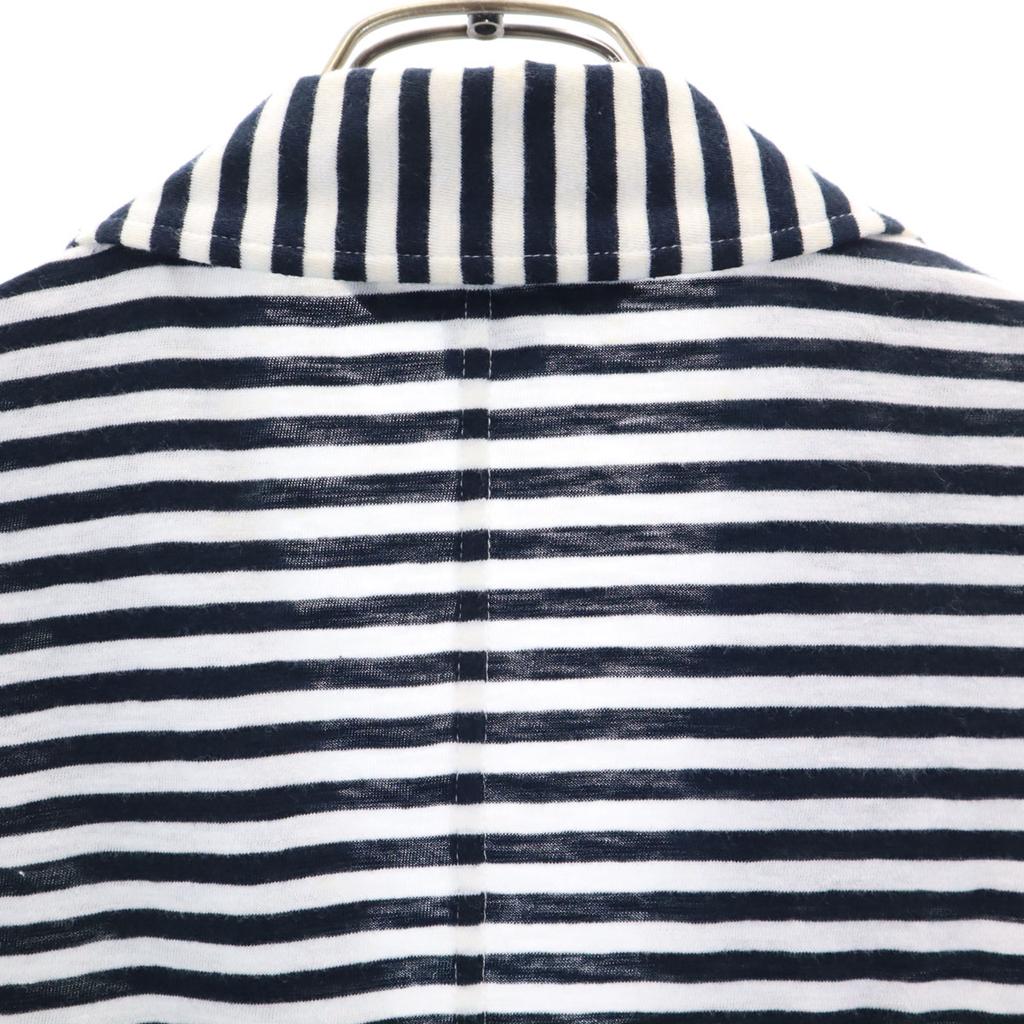 Armani Exchange Border Langarm Revers Strickjacke XS weiß Damen Gebraucht
