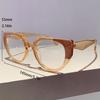 Oversized Women Eyeglasses Frames  New In Simple Multicolor Eyewear Trendy Luxury Design Non-prescription Spectacles