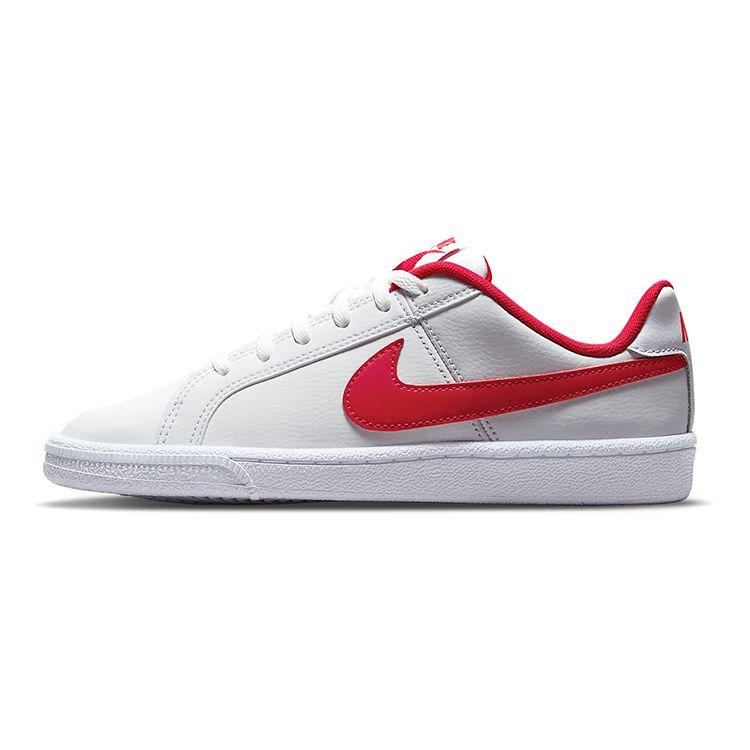 Nike GS Court Royale Low Top White Red 833535-101 37.5