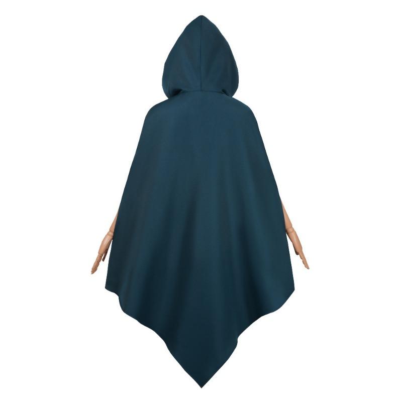 Twin Cities Battle Suit Jinx Cape Costume Anime Hooded Cape Halloween