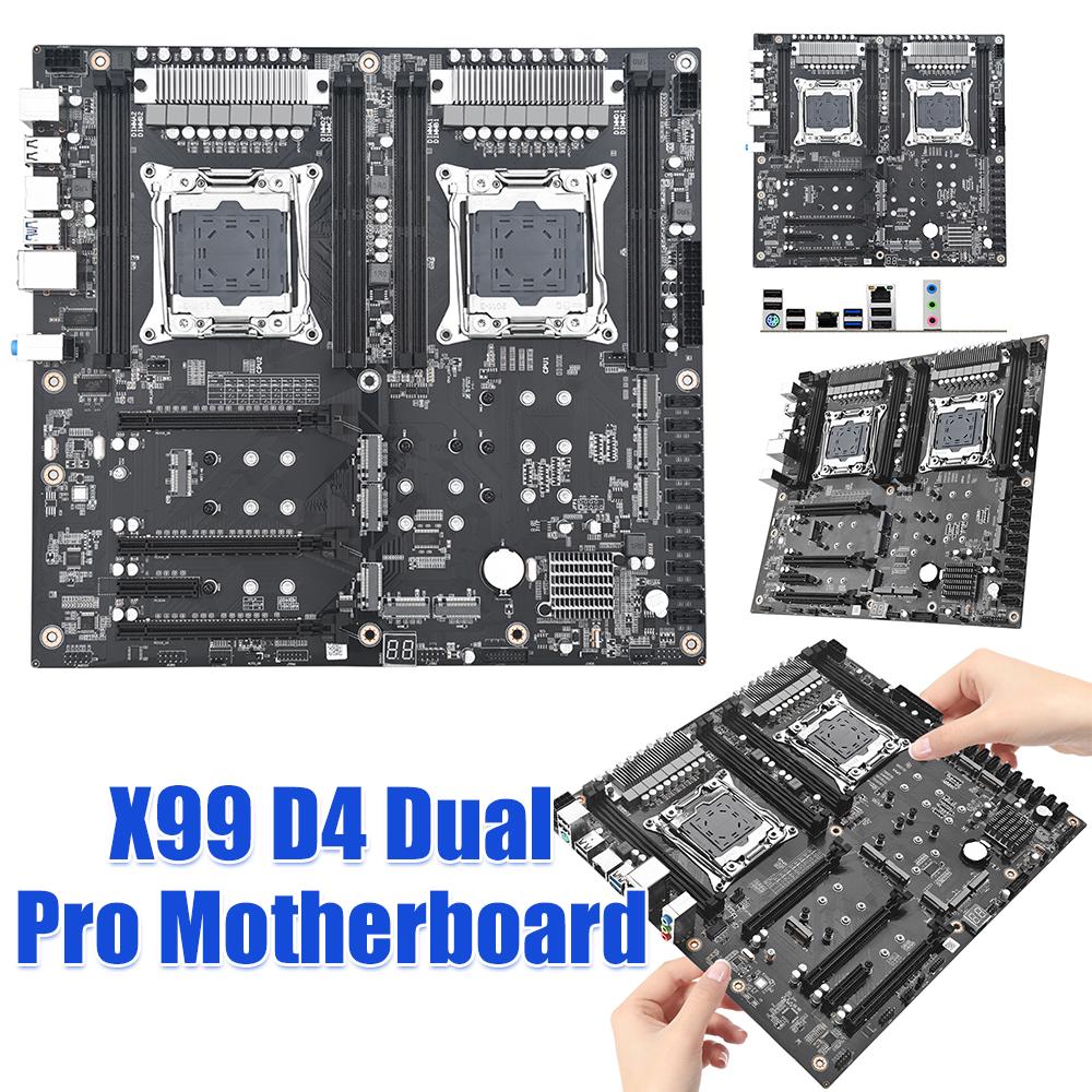 Mainboard for PC Gaming Workstation Featuring EATX Form Factor CPU LGA2011-3 V3 V4 M.2 Wi-Fi Support 7 PCIe Slots and 256GB RAM