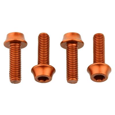 Wolf Tooth Water Bottle Cage Bolts Orange