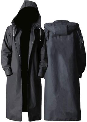 Happiest Casual Raincoat 175cm and Long Hiking EAV (XXXL Size Up, Unisex, Raincoat, Poncho, Lightweight, Waterproof, Water-Repellent, Outdoor,