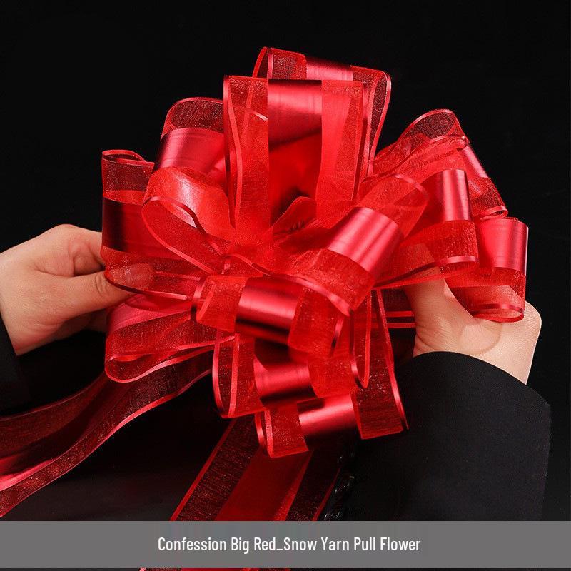 Luxury Wedding Car Decoration Ribbon and Flower Set