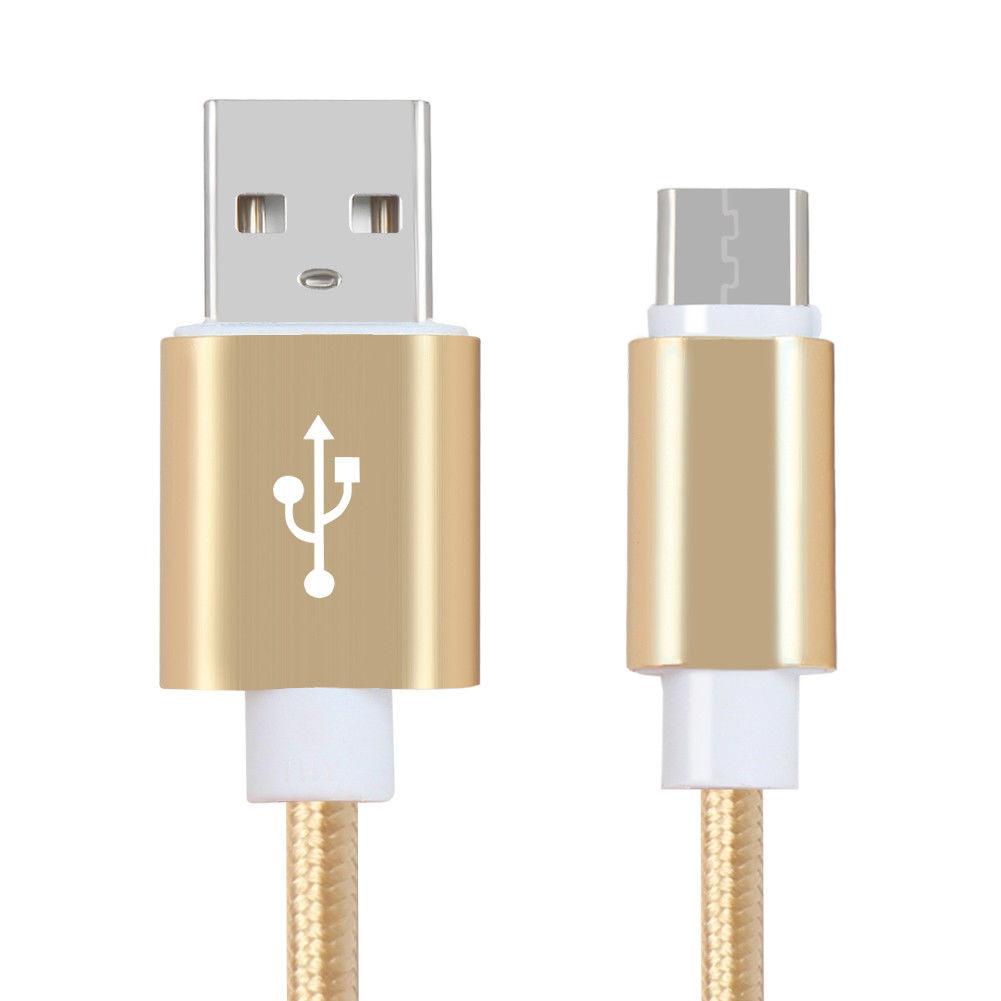 Durable And Stylish Nylon Strong Braided Rope Usb-c Type-c 3.1 Data Sync Charging Cable Cord
