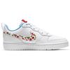 Nike Court Borough Low 2 White Cherry GS CJ2238-100