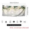Sfondo Fotografia Elegante Rosa Bianca 2D con Verde Banner