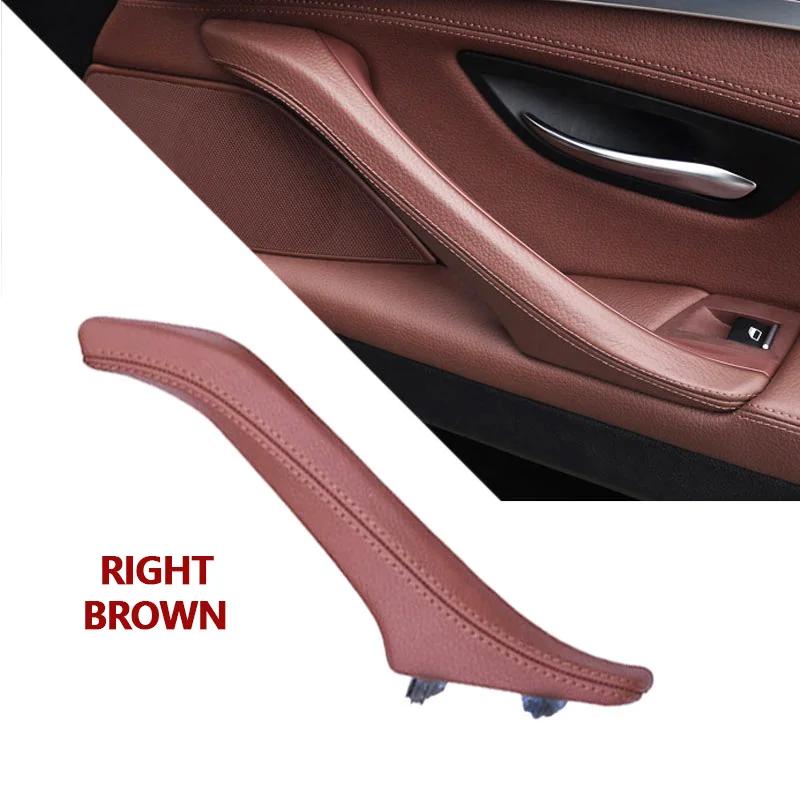 Gruppo maniglia in pelle per portiera interna sinistra/destra del passeggero per BMW Serie 5 F10 F11 F18 520i 523i 525i 528i 535i