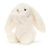 Jellycat Bashful Bunny M Plyšová hračka Sedící výška Krémový králík, 20 cm,