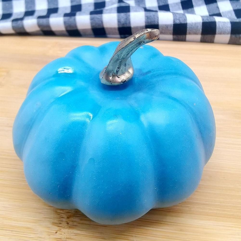 Sackcloth Artificial Pumpkin 1pcs 7*7.8cm Decorations