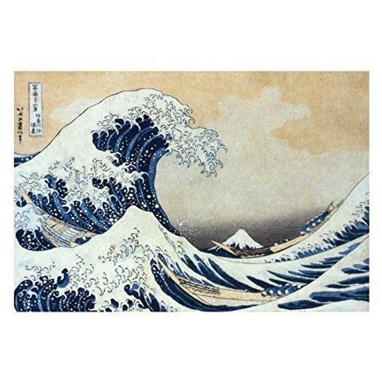 Katsushika Hokusai Ukiyo-e Magnet Fugaku Sanjurokkei Kanagawa Oki Nami Ura Masterpiece Refrigerator Interior Goods Souvenir Tokyo Japan Gift Made