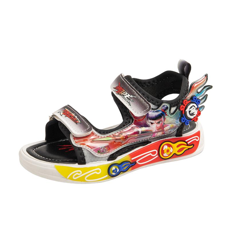

Children s Shoes new summer shoes - Soft-soled beach shoes for big kids and little boys - Trend Nezha 34 красный