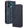 For ZTE Axon 60 Lite/Blade V60 Vita Wallet Case Retro Leather Phone Cover with Stand