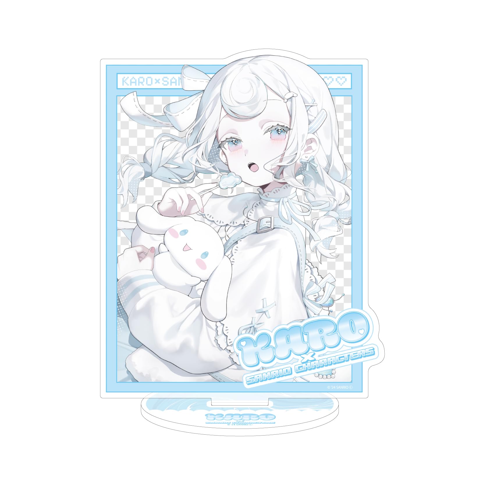 

Нацуро x Персонажи Sanrio 04 Подставка акриловая Cinnamoroll [Иллюстрация для коллаборации]