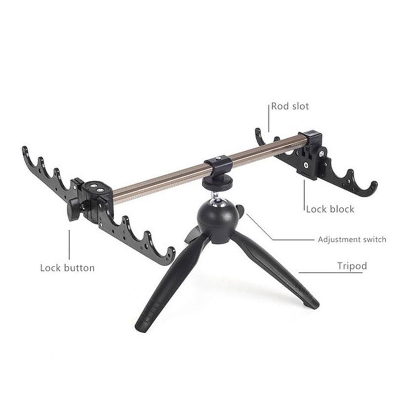 Aluminium Ice Fishing Rod Rests Holders Poles Support Brace/Drilling Tool Gear Aluminium Ice Fishing Rod Rests Holders Poles Support Brace/Drilling Tool Gear