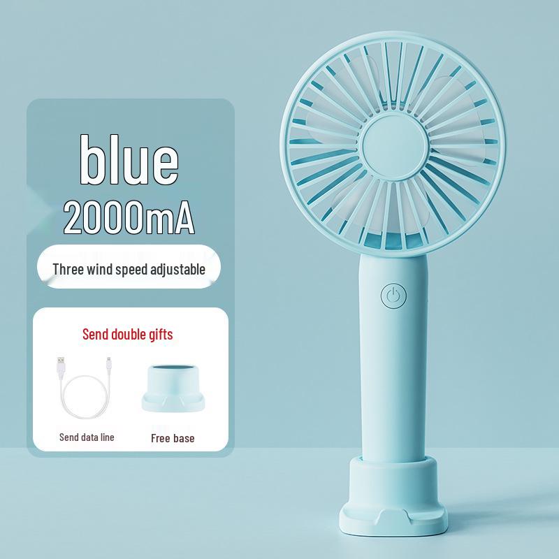 Rechargeable Portable Silent Mini USB Fan for Students and Couples