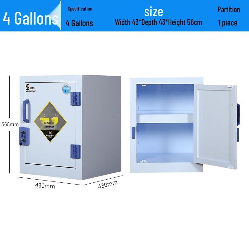 PP Acid-Base Reagent Storage Cabinet