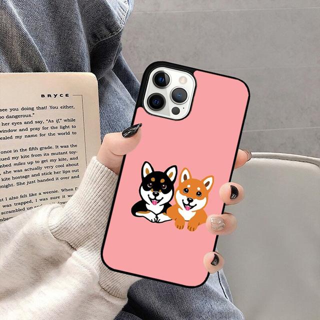 Cute Kawaii Shiba Inu Phone Case Back Cover for IPhone 18 17 Air 16 15 14 13 11 12 Pro Max Plus Shell Coque