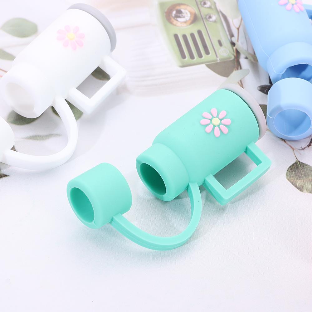 Vzduchotěsné koncovky brček Odolné proti stříkající vodě Příslušenství k pohárům Silikonová zátka brčka Pítko Prachovka Krytka brčka