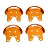 4PCS Metal Reinforcement Plate Kit Fit for DJI Phantom 2 3 Drones Aluminum Alloy Protective Propeller Motor Mount Base
