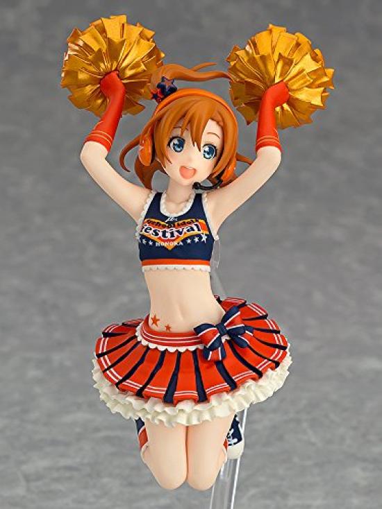 FigFIX Love Live School Idol Festival Honoka Kosaka versão Líder de Torcida. Figura Completa Pré-pintada em ABS e PVC sem escala