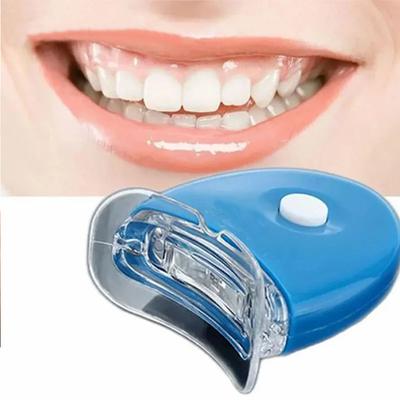Luz LED azul para dentes Luz fria para dentes, kit de clareamento dental, clareamento dental sem fio para uso doméstico