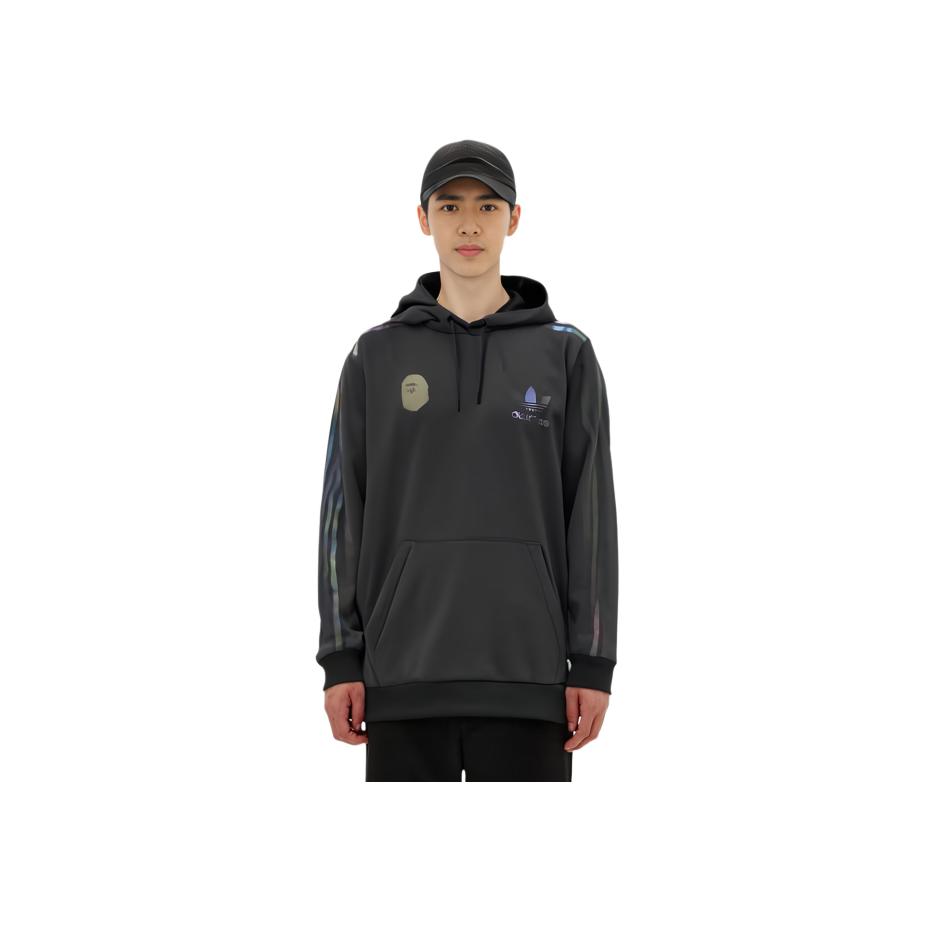 Купити BAPE x adidas Tech Hoodie Black Men Tops DU0206 за ціною