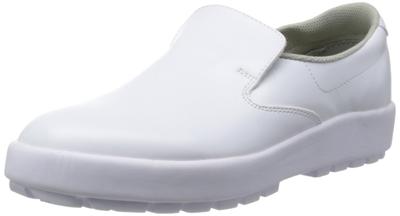 Sapatos de trabalho unissex de alta aderência H400N Branco [Midori Anzen] 23,5 cm
