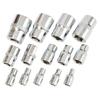 14pcs Female E Star Torx- Socket Set E4-E24 External Hex Socket Insert Nut Versatility Combination Sockets 1/2 3/8 1/4 Drive