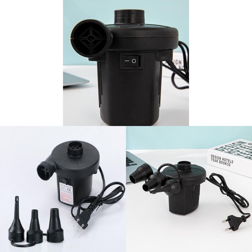 Electric Air Pump For Home Use And Camping With Abs Material And Portable Design