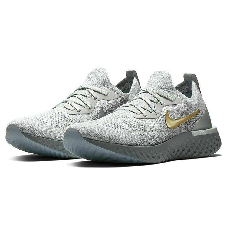 Nike Epic React Flyknit Premium 'Vast Grey Gold' Women's AV3048-070