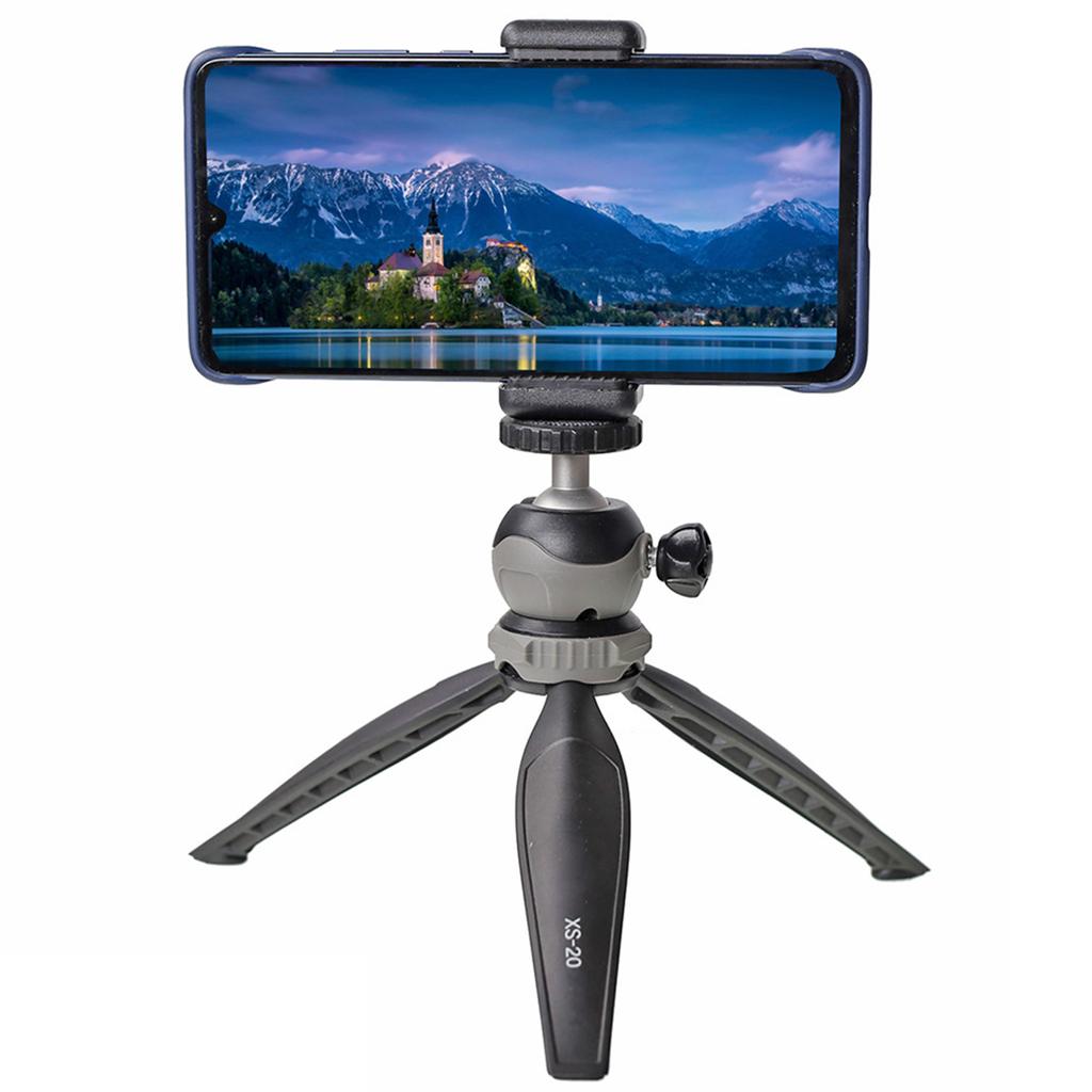Versatilitys Desktop Tripod 360Ball Head Durability Construction Phone Stand For Professional Photography Casual Snapshots