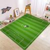 Football Field Pattern Carpet for Living Room Anti Slip Doormat  Suitable Bedroom Kids Play Area Sports Floor Mat for Home Decor